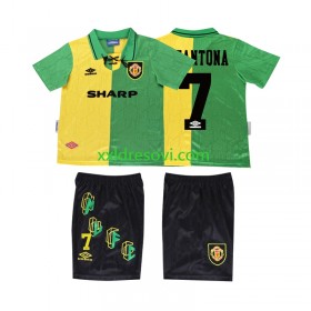 Manchester United CANTONA 7 1992 Retro Treći Dječji Nogometni Dres 1994